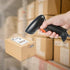 Soonmark 1D Handheld USB Barcode Scanner Wired Automatic Bar Code Reader for Supermarket, Convenience Store, Warehouse