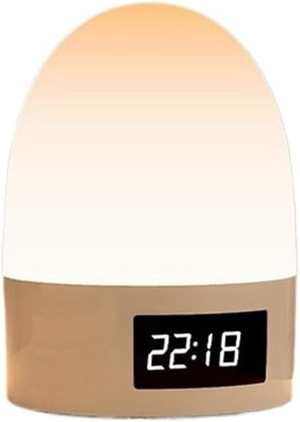 OFAPLFKUR Touch Night Light Rechargeable 3 Color Wireless Baby's Room Bedside Lamp USB