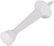 Rocky Mountain Goods Rigid Door Stop White - Heavy Duty Solid Door Stop with Quiet Rubber Tip, Easy Install (2)