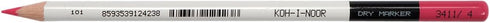 KOH-I-NOOR Round Highlighter Pencil - Pink by Koh-I-Noor