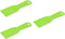 3Pcs Green Putty Scraper, 2" Plastic Flexible Putty Knives for Taping Drywall and Wall Painting Supplies