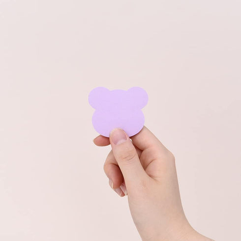 Monolike Bubble Bear Sticky-it, 8p Set Self-Adhesive Memo Pad, 30 Sheets