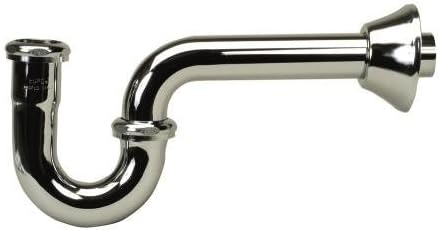 PROFLO PFPTB103 Chrome Adjustable Tubular P-Trap 12-1/4" (1-1/4" X 1-1/2" Connections)