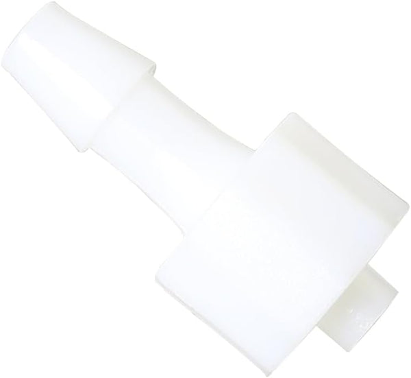 10pcs Female Luer Lock 1/8" PP Hose Barb Adapter for Food Machinery, Aquarium Equipment, Laboratory Biochemical