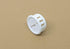Pkg of 6 White Nylon Expandable Grommet Plug - Inside Diam 1/2", Fits Hole Size 3/4", Panel Thickness 1/32"-1/8"