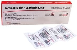 Generic Lubricating Jelly, 3g Foil Packet Box of 30