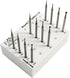 Jewelry Making Burs Set, Round Shape Ball Burs, Jewelers Fig1 005-023, Made in Germany
