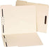 Universal UNV13420 Deluxe Reinforced Top Tab Folders with Fasteners, 1/3 Cut Tab, Manila (50/Box)