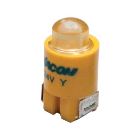 K16-S115-Y-6VDC, LED Bulb, K16 Switch, Yellow, 6VDC