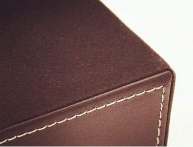 Black PU Leather Square Pens Pot - Pencils Holder Cup Desktop Stationery Organizer Case (L:3.35 x W:3.35 x H:4.72