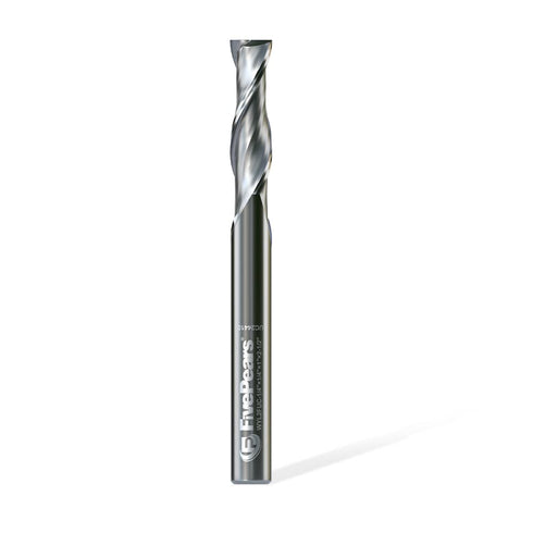 FivePears Up Cut Spiral Router Bit for CNC, 1/4 inch Cutting Diameter, 1 inch Cutting Length, Carbide End Mill Router