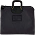 BankSupplies HIPAA Locking Courier Bags with Handles & Card Holder, Black, 19W x 15H, Durable Laminated Nylon Fabric