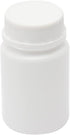 Othmro 20 Pcs 60ml/2oz PE Plastic Lab Chemical Reagent Bottles, Wide Mouth Round Storage Container