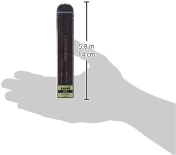 Uni Drop Holder Type Pencil Lead, 2.0mm, HB (ULNHB)