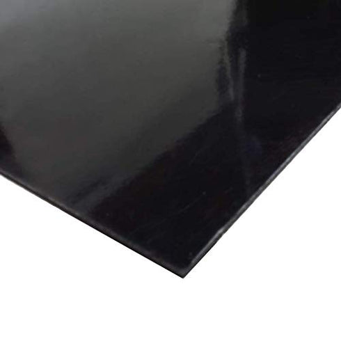ABS Black Plastic Sheet 12" X 12" X 0.0625" (1/16") 1x1 ft, Black Haircell, for Automotive, VEX Robotics Teams, Hobby, DIY, Industrial. Easy to Cut, Bend, Mold.