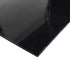ABS Black Plastic Sheet 12" X 12" X 0.0625" (1/16") 1x1 ft, Black Haircell, for Automotive, VEX Robotics Teams, Hobby, DIY, Industrial. Easy to Cut, Bend, Mold.