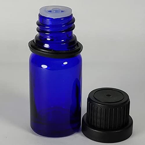 48Pack 1/3oz Essential Oil Dropper Glass Bottles with Orifice Reducer for Perfume and Aromatherapy