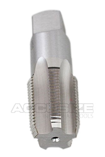 Accusize Industrial Tools 3/4'' to 14 H.S.S. Taper Pipe Tap-Npt, 3-1/4'' Oal, 1-3/8'' Thread Length, American Standard