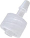 BleedZone Male Luer Lock Connector - 1/8" Hose Barb Fittings, 10x PP Polypropylene Hose Luer Lock Adapter