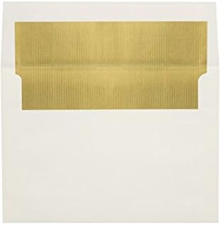 LUXPaper A8 Foil Lined Invitation Envelopes | Peel & Press | 5 1/2" x 8 1/8" | 50 Qty