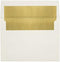 LUXPaper A8 Foil Lined Invitation Envelopes | Peel & Press | 5 1/2" x 8 1/8" | 50 Qty