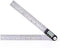 Delgada 200mm/8 Inches Digital Angle Finder Ruler - Stainless Steel Protractor for Woodworking and Construction