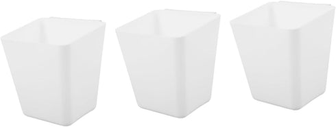 Baluue 3pcs Make up Pencil Holder Rolling Cart Hanging Storage Cup for