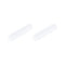 MECCANIXITY Magnetic Stirrer Mixer Stir Bar Rod 40mm(1.57") x9mm, White PTFE Coating Magnet for Laboratory, 2Pcs