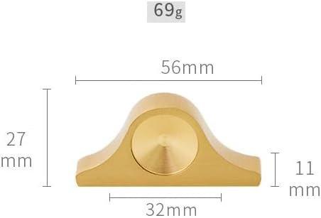 SANCHAKOU 2 Pack 56 11 27Mm Dresser Handles Knobs Shoe Cabinet Bedside Table Solid Handle Cabinet Shoe Cabinet Wardrobe