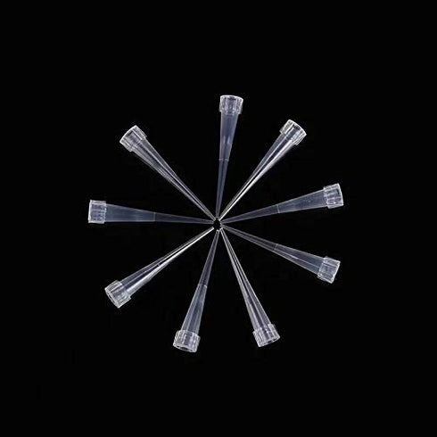 10ul Universal Pipette Tips, Clear White, 1000 Pcs/Bag