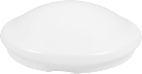 iplusmile Replacement Mushroom Ceil Shade, Plastic White Flush Mount Ceiling Light Cover