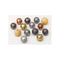 GSC 42006-10 Aluminum Physics Ball, Drilled, 25mm Diameter, Pack of 10