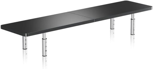 suptek Dual Monitor Stand Riser,Large Monitor Laptop Stand Riser 3 Adjustable Heights