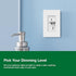 Dimmer Dimmable Dimmer Bulbs, 150W/Single-Pole 3-Way, SCL-153P-WH, Lutron Skylark LED+ Switch for LED, Lutron Switch