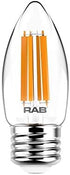 RAB Lighting B11-5-E26-927-F-C Outdoor, Clear