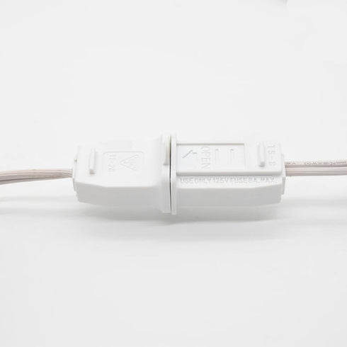C7 12" C7 (E12) 18 SPT1 10 Hometown Evolution, Inc. Outdoor Light Stringer, Socket Spacing, Candelabra Base, Gauge Wire