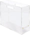 RUSSELL+HAZEL Acrylic File Box Slim, Clear, 4.5” x 12.25” x 10”