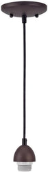 70285, Pack 1 Westinghouse Oil Rubbed Bronze BRZ Mini Pendant Kit