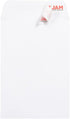 JAM PAPER 1 Scarf Open End Catalog Commercial Envelopes with Peel and Seal Closure - 4 5/8 x 6 3/4 - 25/Pack