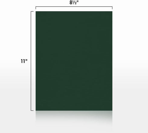 LUXPaper 8.5" x 11" Cardstock | Letter Size | Green Linen | 100lb. Cover (183lb. Text) | 50 Qty by LUXPaper