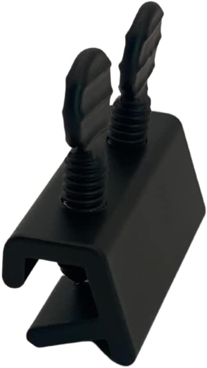NU-SET Lock | Sliding Window Lock | Thumb Screw Window Lock for Home Security | Improvement & Door Hardware, Black