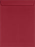 LUXPaper 9 x 12 Open End Envelopes | Peel & Press | Garnet Red | 80lb. Text | 50 Qty