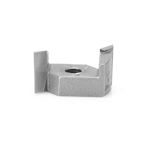 Amana Tool (55256) Carbide Tipped Mortising Screw Down Shear Cutter - 1-1/8 Dia x 11/16"