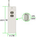 12V,1500M 12V/24V/48V/72V /40A 12V) Wireless Remote Switch Meters Long Distance,DC Relay RF Remote Control Switch