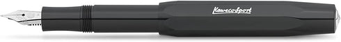 Kaweco Skyline Sport Fountain Pen, Black, Extra Fine Point