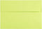 JAM PAPER 4Bar A1 Colored Invitation Envelopes - 3 5/8 x 5 1/8 - Ultra Lime Green - 50 Pack