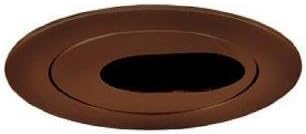 Generic Aperture Low Voltage Trim with Adjustable Slot Aperture, Antique Bronze