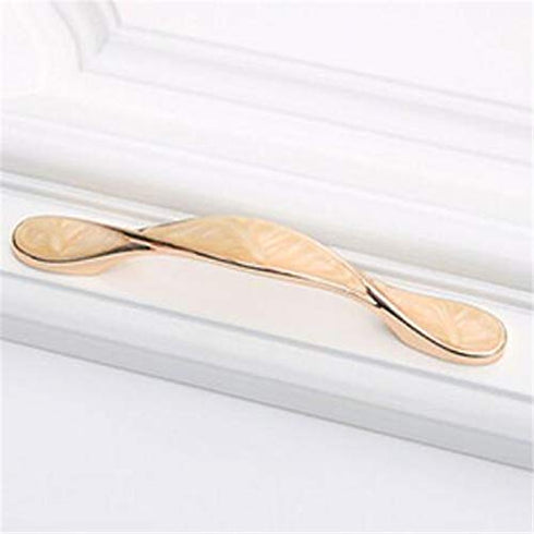 Generic Kit Furniture Cabinet Drawer Handle, European Topaz Gold Wardrobe Door Bedside Cabinet Pull, Simple Wine