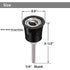 YAKAMOZ 2Pcs 1-Inch 1/4" Sanding Pad Roll Lock Disc Holder Quick Change Roll Lock Sanding Discs Polishing Pads Holding