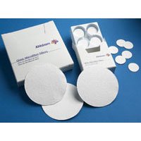 Ahlstrom 1610-0470 Borosilicate Glass Microfiber Filter Paper, 1.1 Micron, Box of 100